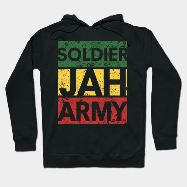 Soldier of Jah Army Hoodie by LionTuff79